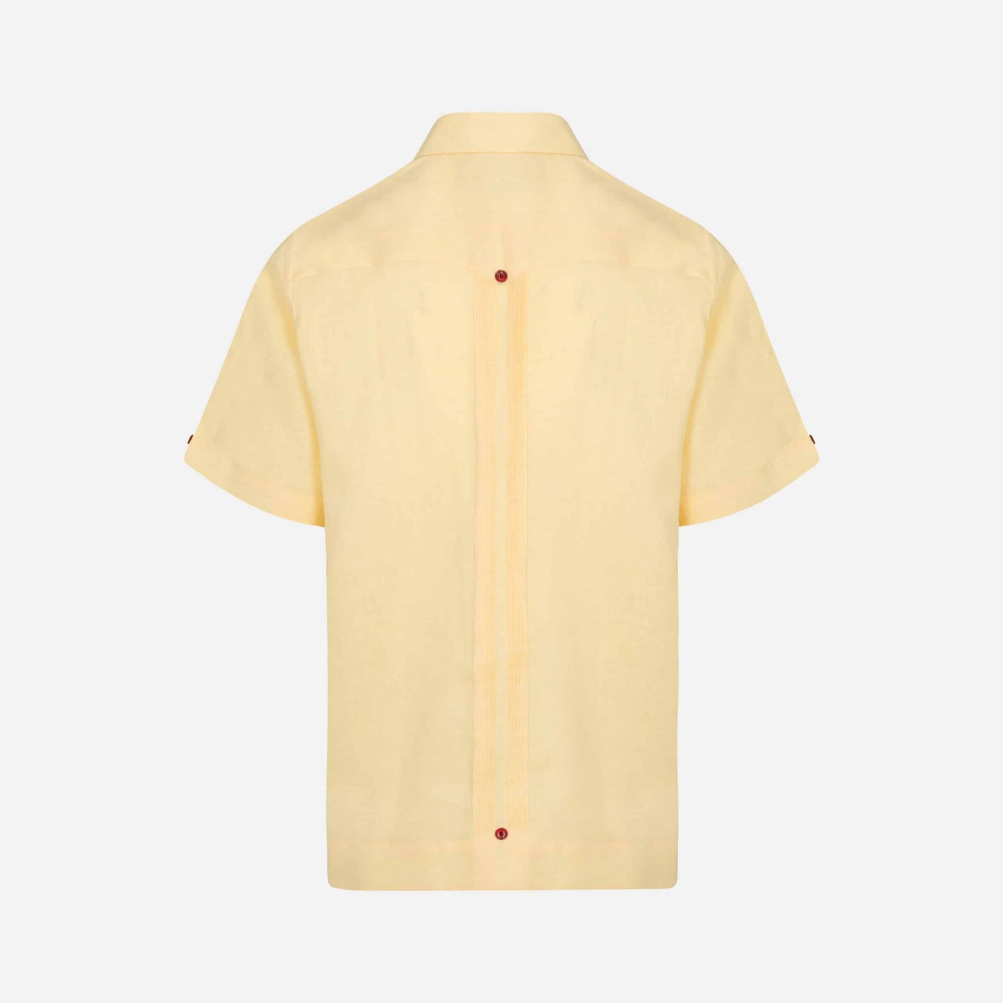 Mystical Linen Guayabera Yellow