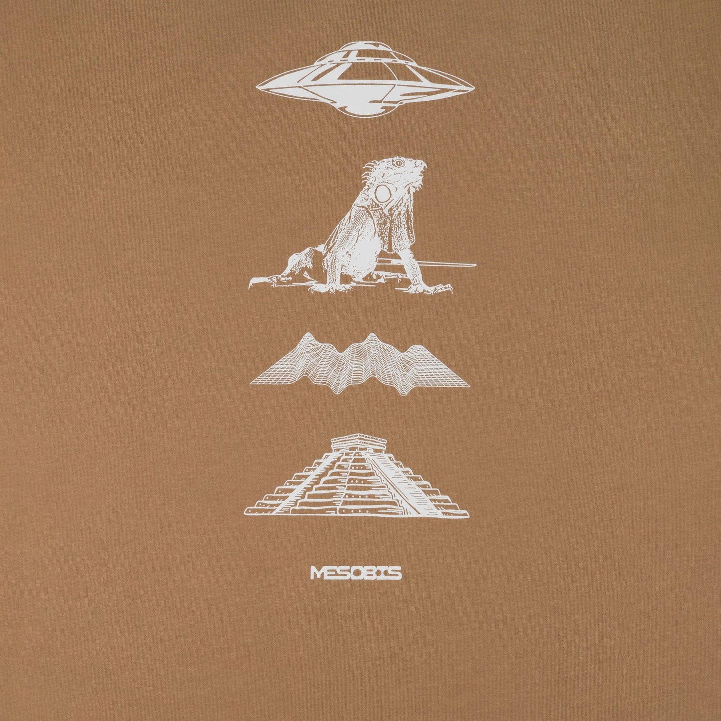 Pyramid Building High-Neck Tee